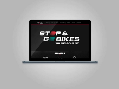 S&G Bikes | Website Animation animation bike branding design illustration logo logoidentity mockup motion design motion graphic mountain bike website website design