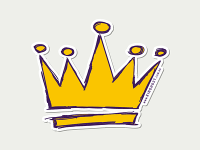 Coroa coroa kinghost stickers