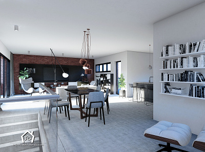 LUXURY MODERN VILLAS - interiors 3d architecture design interior villa visualization