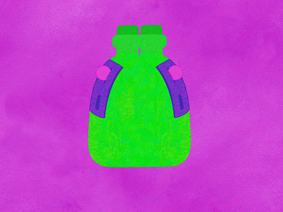 MONEYBOX bottlechallenge illustration пляшкачелендж