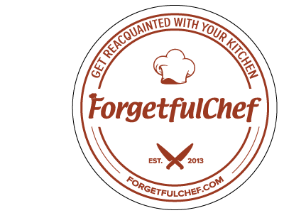 Forgetful Chef Letterpress Coasters coaster letterpress red side project