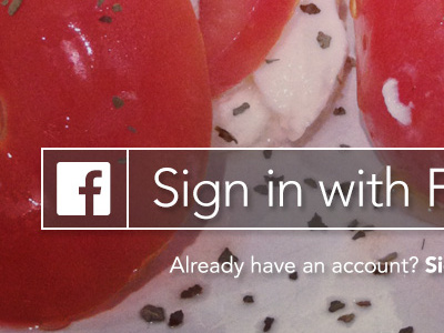 Fc Login account button facebook food ios login recipes