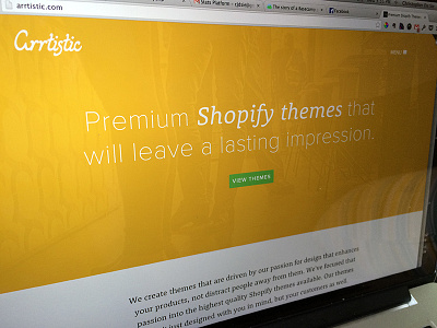 Startup launched overlay responsive shopify startup themes typography