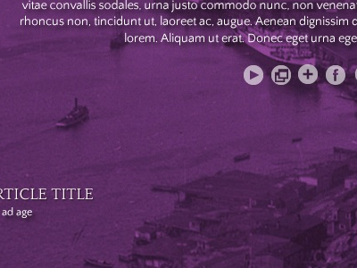 Homepage homepage overlay purple typography video white