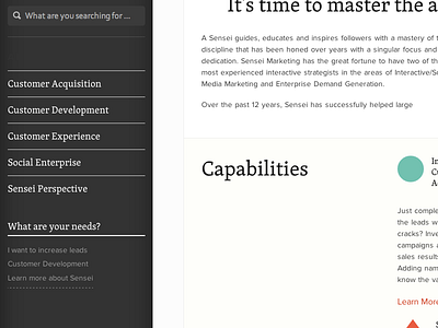 Off-canvas navigation navigation off canvas responsive typography