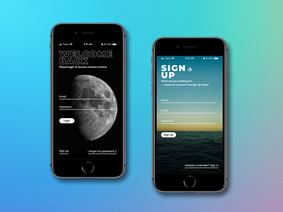Daily UI - 001 Sign Up Screen