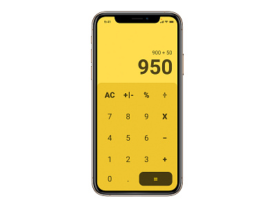 Daily UI - 004 Calculator