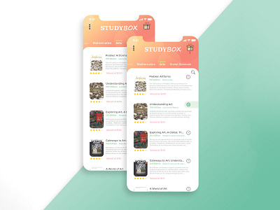 StudyBox App UI