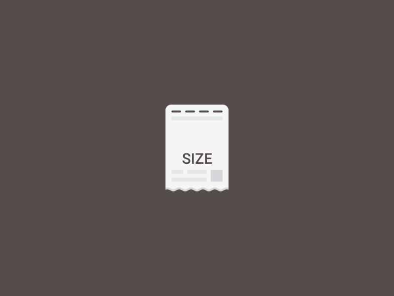 Clothes Size App Launcher Icon