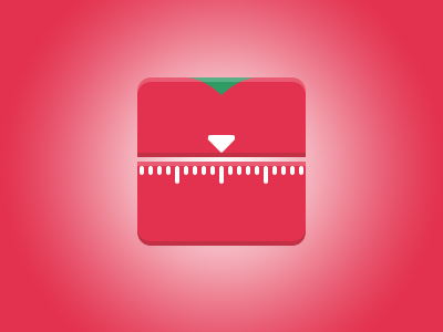 Pomodoro Timer Launcher Icon android app colors flat gradient icon launcher mobile pomodoro timer ui ux