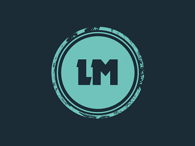 LM Logo green ideas logo me navy personal portfolio