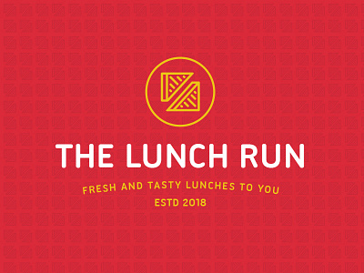 The Lunch Run art direction brand branding design fresh logo lunch run sandwich soup tasty van