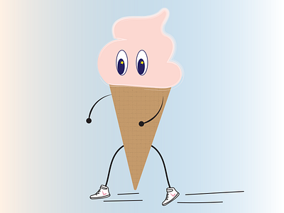 Speedy Cream character cute flavors ice cream video game