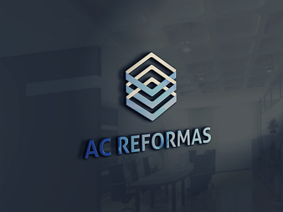 AC Reformas - Brand branding design design art designer indesign logo photoshop publicidade typography