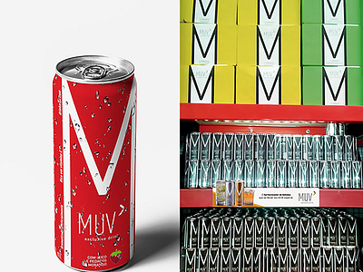 MUV Exclusive Drink brand branding campanha conceito folder identidade de marca identidade visual indesign logo package photoshop publicidade stationery