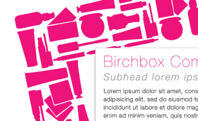 Birchbox beauty makeup pink