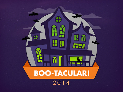 Boo-Tacular Badge badge boo challenge ghost givegab halloween haunted haunted house night october spooky volunteering