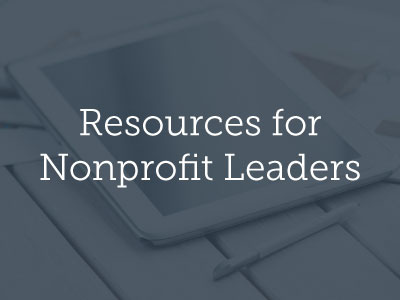 Resources for Nonprofit Leaders Web Page design ebooks front end graphic design guides resources web design web page