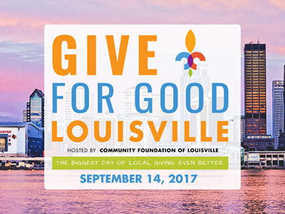 Give for Good Louisville Website branding front end web development graphic design web design website website design