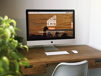 Give Big CHQ Logo and Branding Design