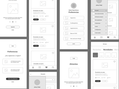 Cuisini app: WIP app app design design identity ui ui ux ui ux uxdesign