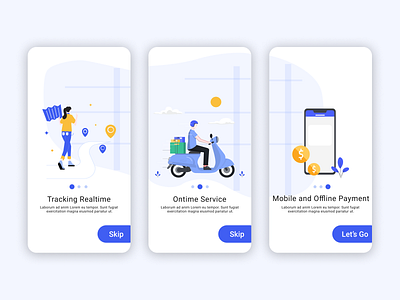 Ojek Online by Disi Kharisma P on Dribbble