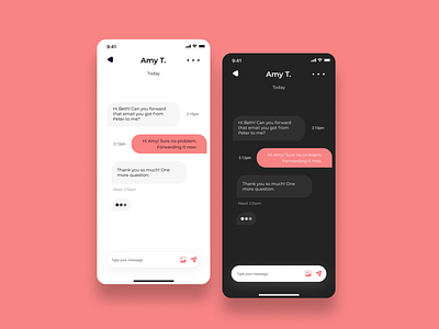 Direct Messaging App - Dailyui 013