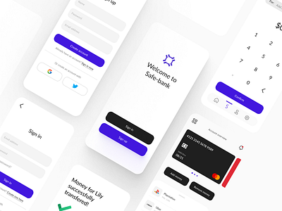 Safebank - Conceptual Bank app