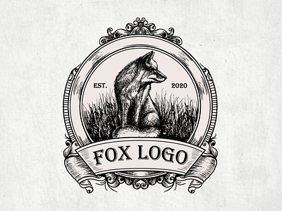 Fox Logo fox fox illustration fox logo hand drawn illustration illustration art illustrations illustrator vector vector art vector illustration vectorart vectors