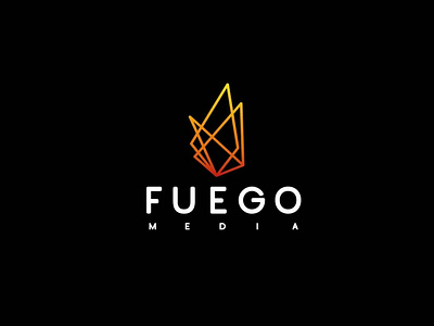 Fuego Media branding design graphic design icon logo minimal vector