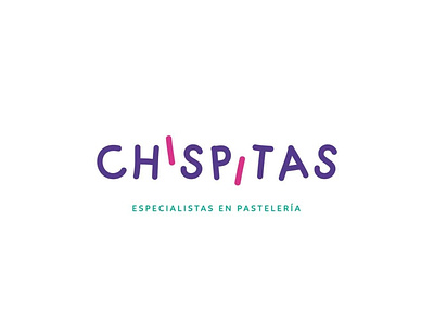 Chispitas Logo branding design graphic design logo minimal typography vector