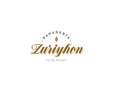 Zuriyhon Bakery branding design logo typography vector
