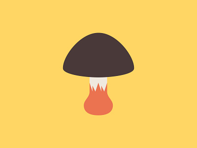 Mushroom flat flaticons food foodicons icons illustration mushroom mushrooms