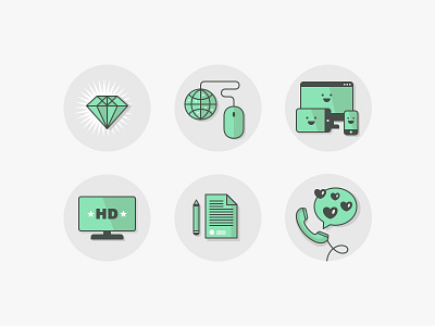 A new set of icons for Isoverse Landing Page