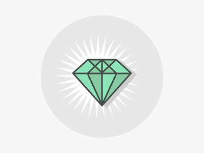 Isoverse – Your work matters icon diamond flat flaticons green icon icons isoverse landing shadows