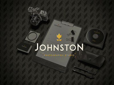 Johnston / Photographic Studio - Brand Identity brand identity logo set stationery