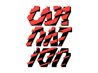 Gapper/Snipper black carnation gap red stripes typography white