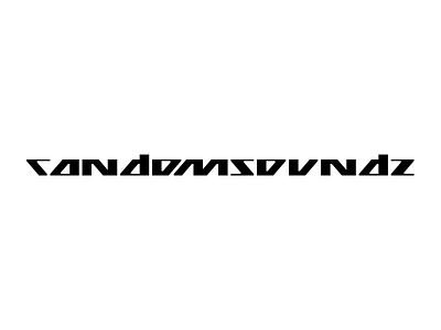 Randomsoundz logo and record sleeve design branding budapest drumandbass electronic futuristic identity logo music scifi symbol tech typography
