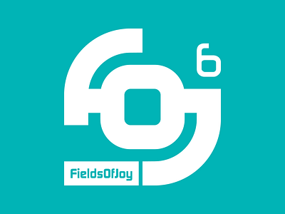 FOJ — Fields of Joy logo branding identity lettering logo logotype typography wordmark