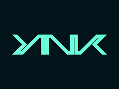 YANK ambigram logo