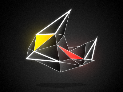 Variations in polygon carnacolors colorful light polygon