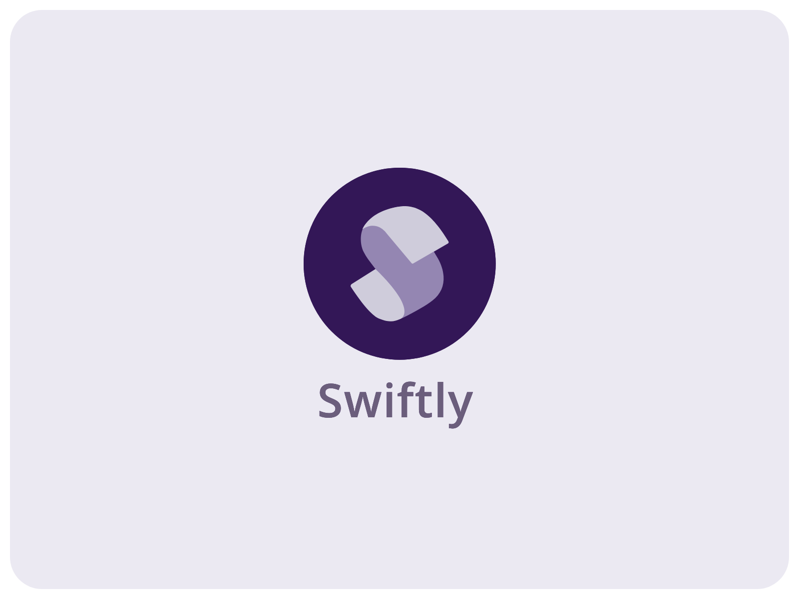 New Swiftly Logo by JJ Lee on Dribbble