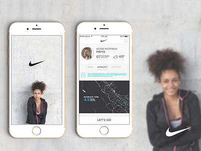 Nike Smart Coach App Concept by JJ Lee on Dribbble