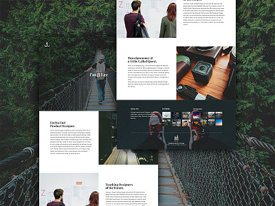 Portfolio- About Me Page about me clean design minimal photography portfolio travel ui ux website