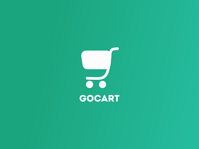 GoCart brand branding cart g grocery logo logo design shopping