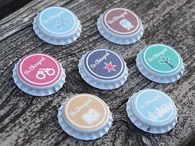 Be Chicagood Badges badges bottlecaps chicago chicagood pins