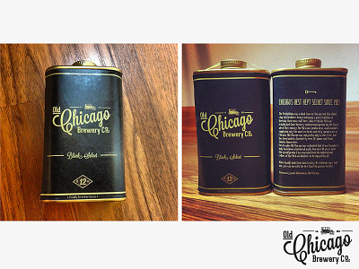 Old Chicago Brewery Co. Package Design