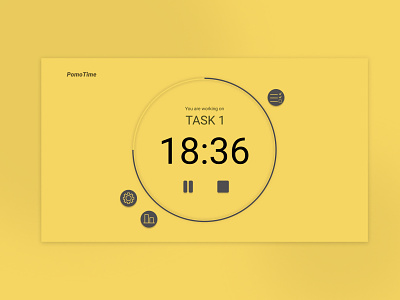 Countdown Timer app design desktop app icon web