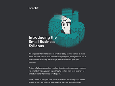 Syllabus Emails business email illustration introduction simple texture