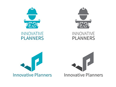 INNOVATIVE PLANNERS LOGO IDEA branding logo